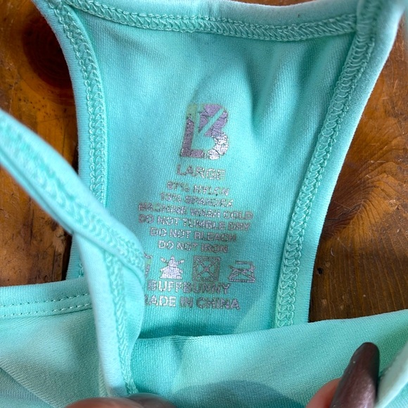 - Cute buffbunny collection working out top💚🩵 - Picture 2 of 3